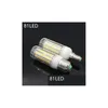 LED電球E27 E14 24W SMD5730ランプ7W 12W 15W 18W 220V 110VコーンライトBBSシャンデリア36 48 56 69 72 LEDドロップ配信照明DHODJ