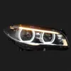 Luz de circulação diurna acessórios do carro streamer indicador de sinal de volta para bmw f10 f18 520i 525i 530i 535i led conjunto do farol 10-17