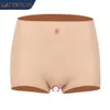 Kostuum Accessoires Vagina Ondergoed Kut Broek Siliconen Realistisch Slipje Boxer Briefs Kunstmatige Seks Fake Verbeteren