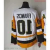 Movie 1980 Vintage Hockey 87 Sidney Crosby Jerseys CCM Embroidery 55 Larry Murphy 19 Bryan Trottier Ron Francis Mark Recchi Jersey White Ora Hig