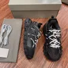 Mode Luxusmarke Track 3 Sneakers Freizeitschuhe Tracks 3.0 Marke Triple Black Leder Nylon bedruckte Plattform Berühmte Trainer Sport Herren Damen 36-45