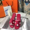 Designer oran slippers New Oran Shippers 10A broken diamond women slipper Flat Flip Flop Shoes Summer outwear beach slippers crocdile slides Slippers With Box