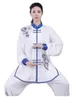 Wholesale New Chinese Style Men Women Embroidery Kung Fu Suit Tai Chi Clothing Martial Arts Clothes Sport Wushu Uniform Costume Set