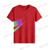 Men's T-Shirts Short sleeved T-shirt Men's Summer Round Neck Sweatshirt Lightweight breathable and quick drying outdoor sportswear New T-shir T240129