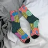 Herrensocken Yayoi Kusama Kürbisse Männer Frauen Warm 3D-Druck Abstrakte Kunst Sport Basketball