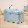 Storage Boxes Bins Organization Closet Letter Bag Fashion Portable Wash Travel Cosmetic Housekee Organizers Vacuum Drop Delivery Home Oti8R