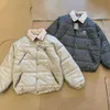 Designerskie mężczyźni kurtka carharts i kurtka w dół vintage amerykańskie kurtki lapel Slim Painted Patch Emwear Carharts Puffer Jackets 327