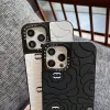 Designer Telefonfodral för iPhone 14 Pro Max 13Promax 12 11Pro Fashion 3D Flowers Mönster Phonecase stötsäkert täckskal