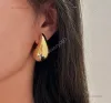 Boucle d'oreille de bijoux de créateur Boucles d'oreilles Gouttes d'or Designer pour femmes Boucles d'oreilles Tempérament Bijoux d'oreille Boucles d'oreilles en perles Boucles d'oreilles de créateur Boucles d'oreilles de canal