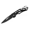 Bärbara mini -fickknivar Keychain Multifunktion Buckle Folding Knife Outdoor Camping Survival Knife Cutting Tools