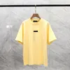 man originaliteit T-shirt Luxe trend street fashion heren ronde hals letter bedrukte t-shirt hoge kwaliteit Katoen Tees Losse zomer Mannen Ademend ESSENTI shirt