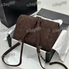25CM Luxury Flap Suede Backpack Women Silver Hardware Matelasse Adjustable Chain Handbag Vintage Designer Shoulder Bag Trend Street Casual Bag Card Holder Sacoche