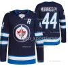 PERSONALIZZATO Winnipeg 17 Adam Lowry Jets 23-24 Maglia da hockey Kyle Connor Mark Scheifele Connor Hellebuyck Josh Morrissey Alex Iafallo Axel Jonsson