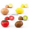 Kitchens Play Food Pretend toys Educational Cooking Simulation Miniature Model Fruits and Vegetables Kids Kitchen Toys for ldren Girlsvaiduryb