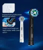 Electric Toothbrushes Replacement Heads Oral B Toothbrush P4000 3D Teeth Cleaning 4 Modes with 2mins Timer and Pressure Sensor Remove Plaque Tooth Brush YQ240124