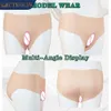 Acessórios de fantasia Homens Silicone Falso Vagina Cueca Calcinha Escondendo Gaff Penetrável Buceta Realista para Crossdresser Transgênero Shemale