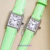 Produzione AF Carter Tant Must orologio moda k11 nuova versione V3 con movimento solare al quarzo speciale ultrasottile e cinturino verde con scatola