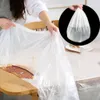 1 Roll20pcs Disposable Tablecloth Plastic Thin Film Table Covers Dinner Cloth Decoration White 180x180cm A50 240108 240118