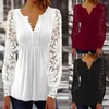 Camicette da donna Dolce autunno Top da donna di media lunghezza Slim Fit Autunno Camicetta primaverile Scava fuori abiti a vita stretta