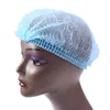 Berets 200pcs Bouffant Cap Hair Cover Non- Woven Salon Barber For Service Cooking Spa