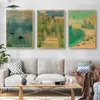 Peintures Claude Monet oeuvre Kraft papier affiche paysage impressions vintage maison salle à manger art décor mural rétro peinture à l'huile affiches