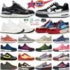 Road Sta Sneakers Designer Roadsta Express Chaussures de course en cuir verni Noir Blanc Violet Métallisé Vert Marine Rouge Rose Bleu Beige Daim Skunk Hommes Femmes Baskets