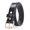 Belts Print Serpentine Versatile Waist Decoration Leather Belt Thin Strap Trouser Dress Pin Buckle Waistband