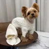 Vêtements pour chiens mode vêtements mignons vestes de vêtements d'hiver chauds de chiot