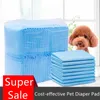 Diapers 20/40/60/100pcs Dog Cat Underpad Disposable Diapers Pet Products Toilet Diapers For Dog Soakers Mat Puppy Care Accessories SXL