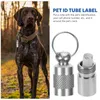 Collares para perros 6 piezas Etiquetas de nombre de gato personalizadas para accesorios de etiquetas para mascotas Material de aluminio antipérdida