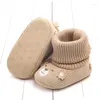 First Walkers Autumn Cartoon Wool Shoes Baby Toddler Anti-Slip Wholesale 0793