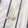 Designer Jewelry Kendras Scotts Necklace Ks Natural Agate Crystal Teeth Necklace Ab Colorful Crystal Teeth 14k True Gold Color Preservation Electroplating