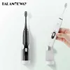 Escovas de dente elétricas cabeças de substituição P5S Sonic Toothbrush LCD IPX7 Limpeza para adultos 15 modos USB C recarregável Oral Care 8 escova substituível suporte gratuito YQ240124