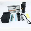 Teleskope 12X50 Leistungsstarkes Monokular-Teleskop FMC BAK4 Taschen-Vogelbeobachtung Smartphone-Handfernglas Zoom Camping Wasserdichtes Fernglas YQ240124