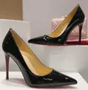 Red Bottoms Designer Heel shoe woman designer Dress Shoes Luxury High Heel Designer shoes 6CM 8cm 10cm 12cm Shoe Round Pointed Toes Pumps