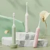 電気歯ブラシ交換ヘッドソニック歯ブラシスマート歯ブラシカラフルなUSB充電式IPX7ヘッド4ギアモードYQ240124用防水