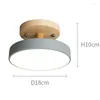 Ceiling Lights Modern LED Nordic Wood Lighting Fixture Indoor Luminaire Kitchen Living Bedroom Bathroom