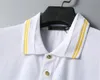 2024 Men's T-shirt New Pure Cotton Anti wrinkle Breathable Flip Collar T-shirt Business Fashion Leisure Embroidery High end POLO Top