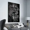 Schilderijen Canvas Schilderij Wilde Leeuw Brief Motievencitaat Art Posters en Prints op Canvas Decoratieve Muur Kunst Foto voor Home Decor