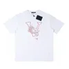 Paris Style Dragon Head Embroidery Tee Designer T shirt Spring Summer Casual Fashion Skateboard Men Women Tshirt 24ss 0124