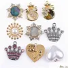 Charms in metallo per bottiglia No 5 Bling Queen Decorazione per scarpe a farfalla Ragazze Shinny Clog Scarpe Charms Accessori Consegna di goccia Gioielli Je Dhlxq