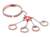 Bracelets de charme Anime Reddy Girls Ring Bracelet Set Juleka Couffaine Cat Claw peut être ouvert cadeau fermé pour les enfants Cosplay234V9357340