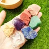 Dekorativa föremål Figurer Mixed Raw Natural Stone Crystal Chunks Blandade kvarts grovt helande kristaller Meditationsterapi ädelsten hem