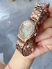 U1 Высший класс AAA Женские часы Happy Luminous Watches с бриллиантами Безель с обмоткой Механический кварцевый механизм с календарем Ремень с сапфировым стеклом 36 мм Для женщин Несколько цветов DE 0499