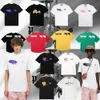 Tasarımcı T Shirt Erkek Moda Tshirt Erkekler İçin İnsan Üstü T-Shirt Mürettebat Boyun Kısa Mektup Tee Sleep Pamuk Nefes Alabilir Gömlek XL Beyaz Siyah