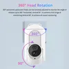 K7 Home Plug Smart Kamera Tuya App 1080P Panorama PTZ WiFi Kameras Zwei-wege Audio Bewegungserkennung Smart Baby Monitor Drahtlose Überwachungskamera
