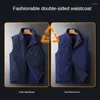 Gilets pour hommes hiver double face gilet hommes décontracté polaire hommes printemps automne mince manteau vestes fermeture éclair chaud femmes