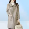 Designer Women039S Trench Coats Koreaanse versie Lange mouw Fashion Coat Women Spring Herfst Wind Breaker Plus Size 4XL 1551651