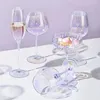 Бокалы для вина в европейском стиле, хрустальные красные стекла, свадебный коктейль, шампанское, игристое, домашний бар, посуда, десертная чашка