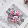 Étuis de téléphone portable Fleurs Étui pour écouteurs pour AirPods 2 Pro Cas Mignon Coloré Vintage Dur PC Couverture de protection lisse pour AirPod 2 3 Air Pods Case